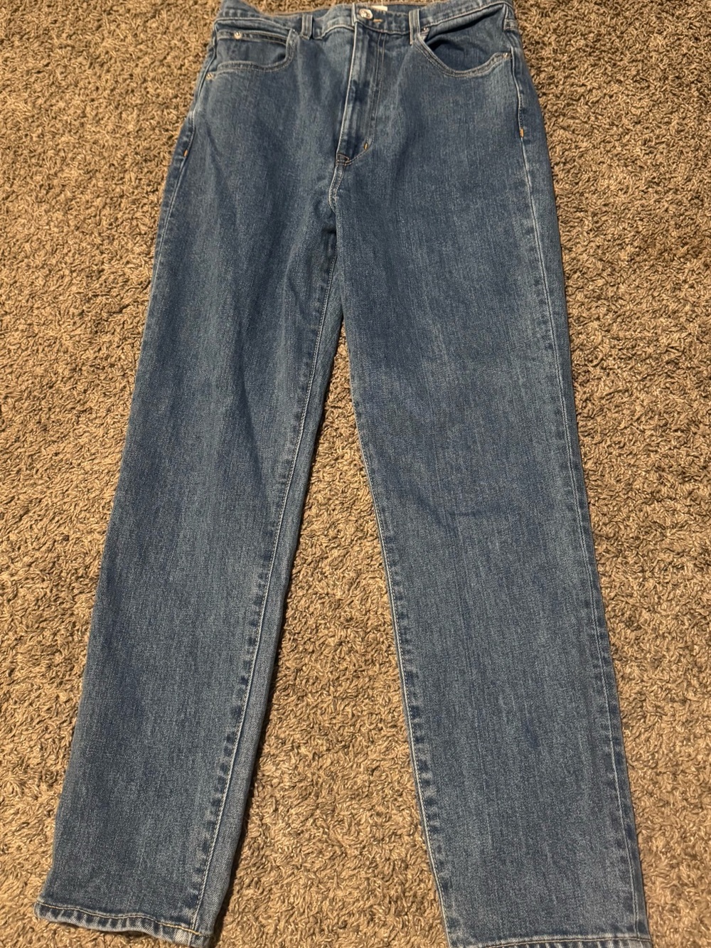 SLVRLAKE Straight-Leg Blue Jeans
